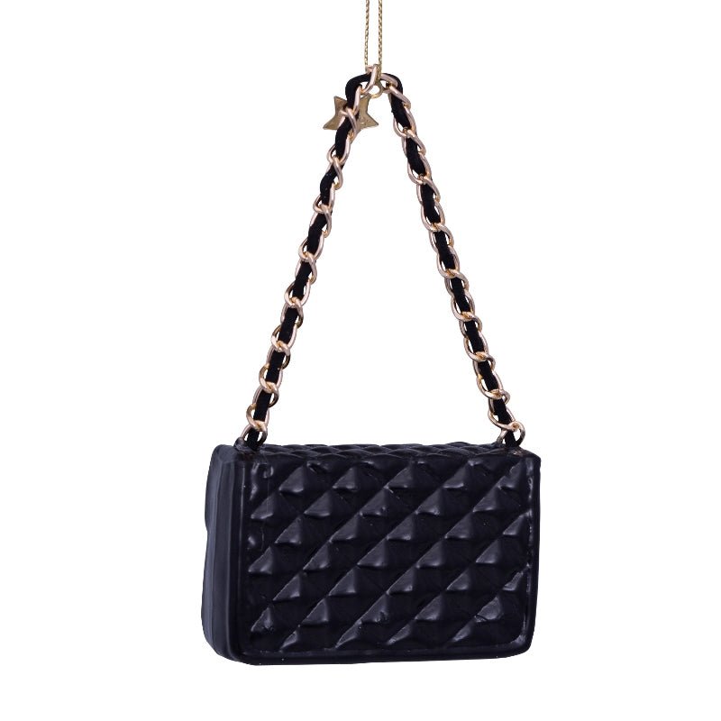 Vondels Christbaumschmuck FASHION BAG schwarz | H 7cm - Sir Henrys