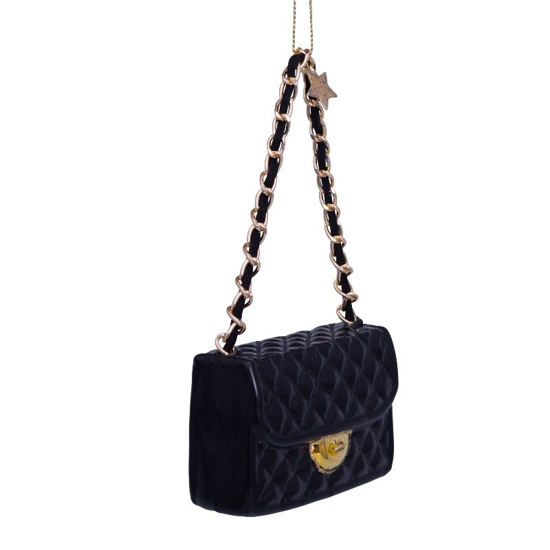 Vondels Christbaumschmuck FASHION BAG schwarz | H 7cm - Sir Henrys