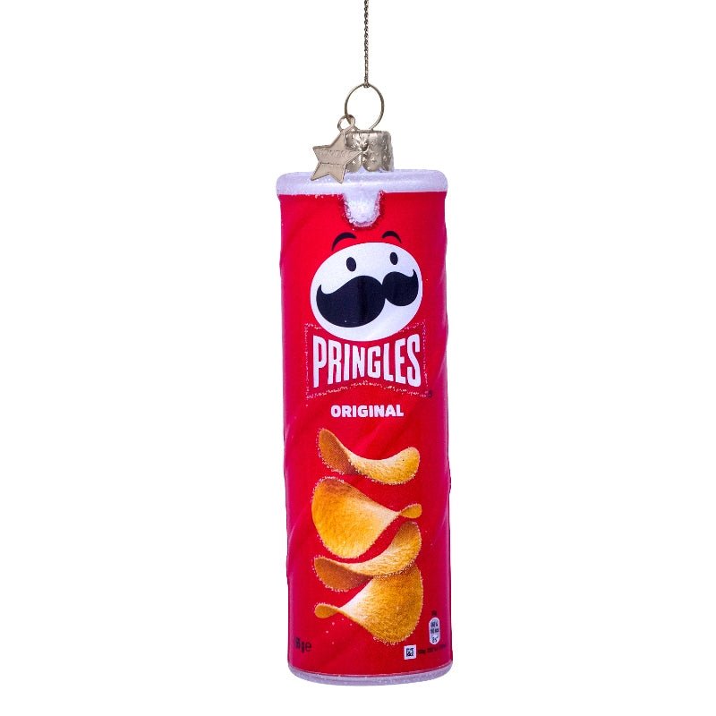 Vondels Christbaumschmuck PRINGELS opalrot | H 12cm - Sir Henrys