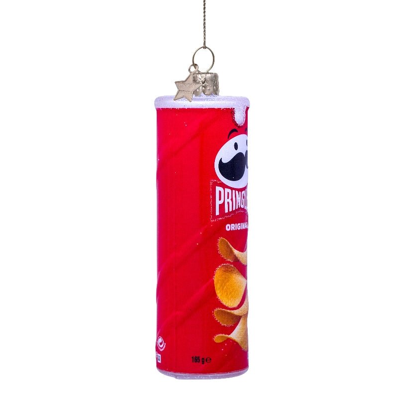 Vondels Christbaumschmuck PRINGELS opalrot | H 12cm - Sir Henrys