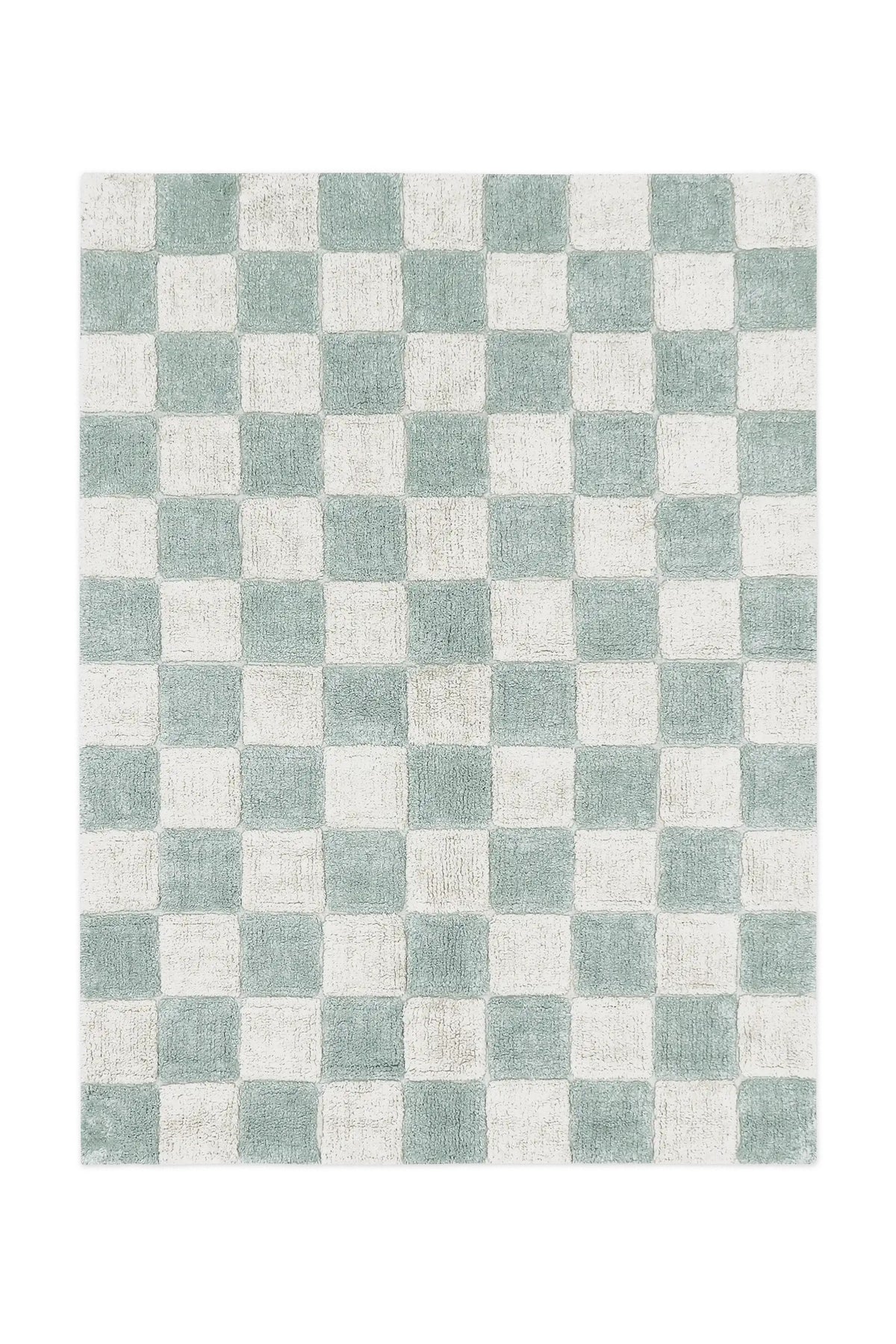 Lorena Canals Waschbarer Teppich Kitchen Tiles Blue Sage | 300x200cm