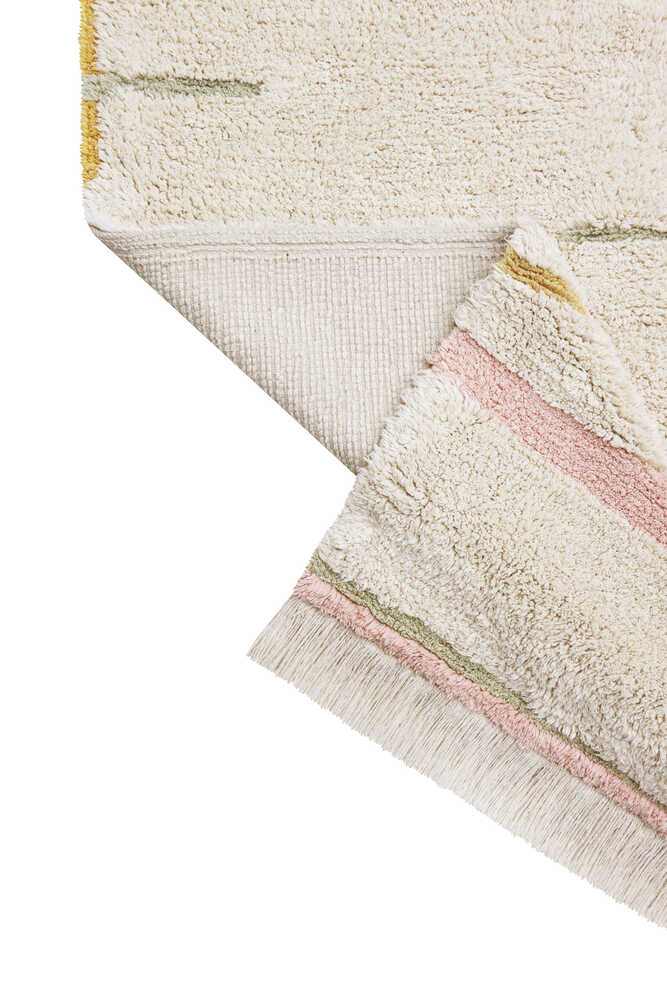 Lorena Canals Waschbarer Teppich Lane Natural - Vintage Nude | 300x200cm