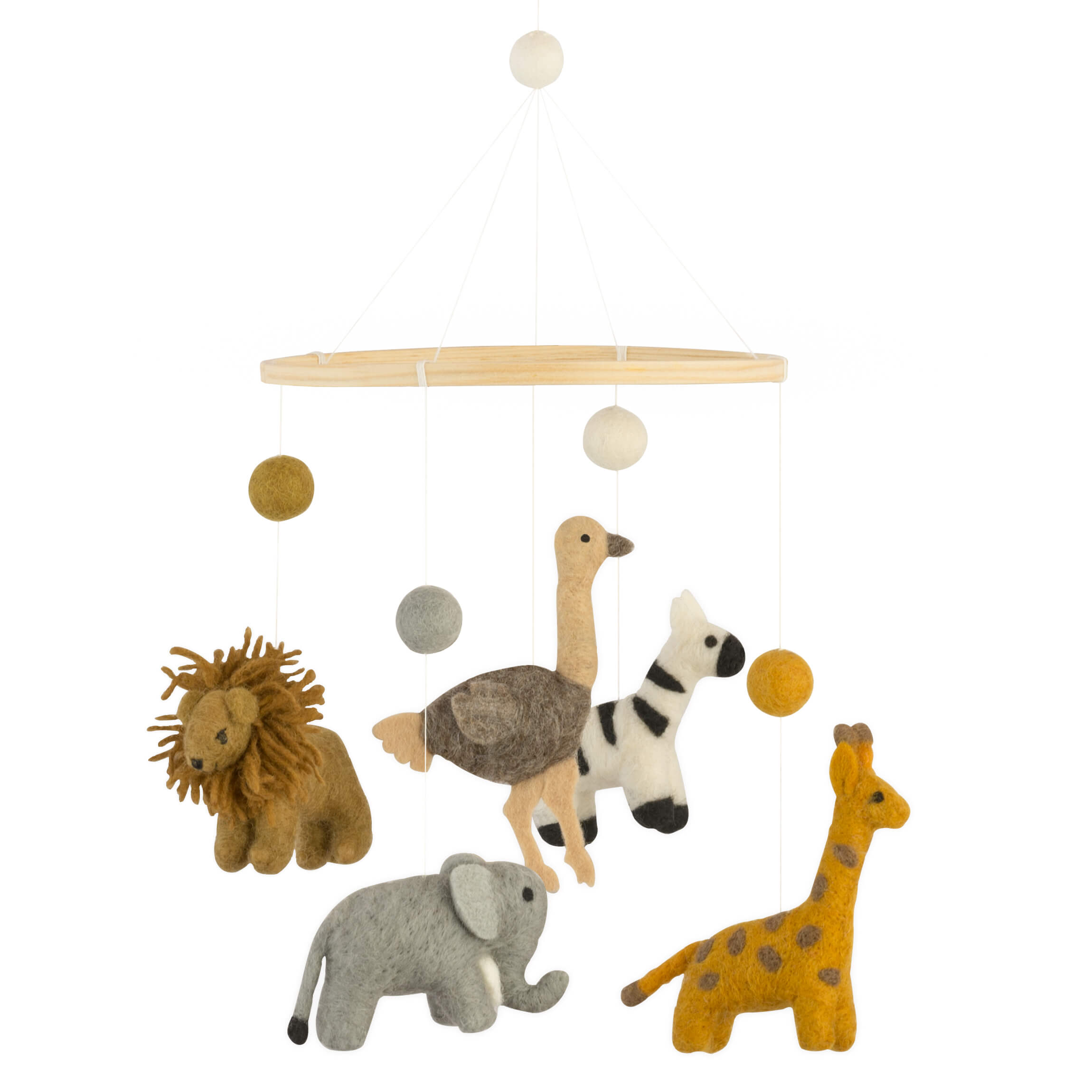 Baby Bello Mobile WILDLIFE bunt | Ø 30cm