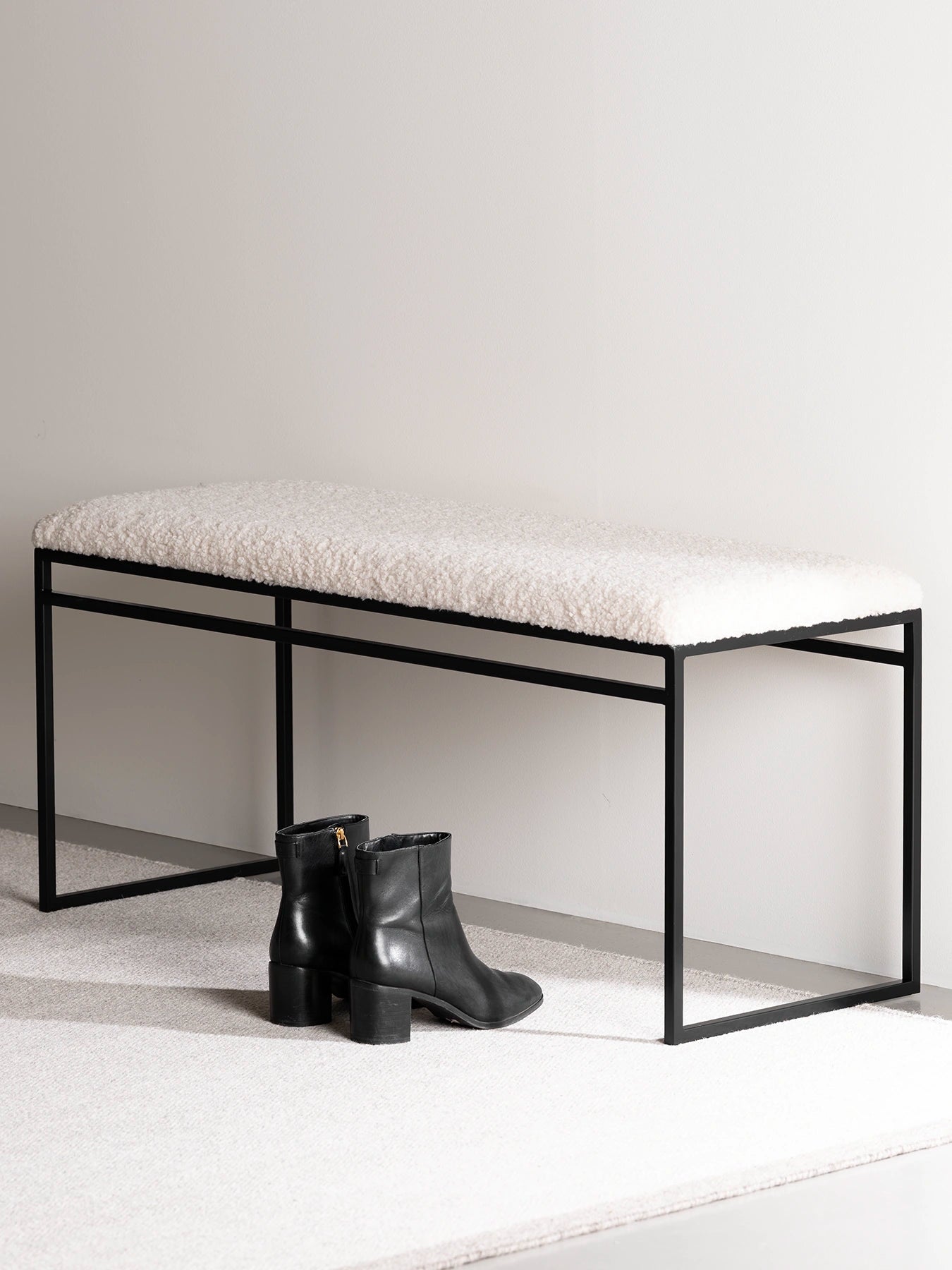 by Crea® Sitzbank WILMA Ivory Bouclé
