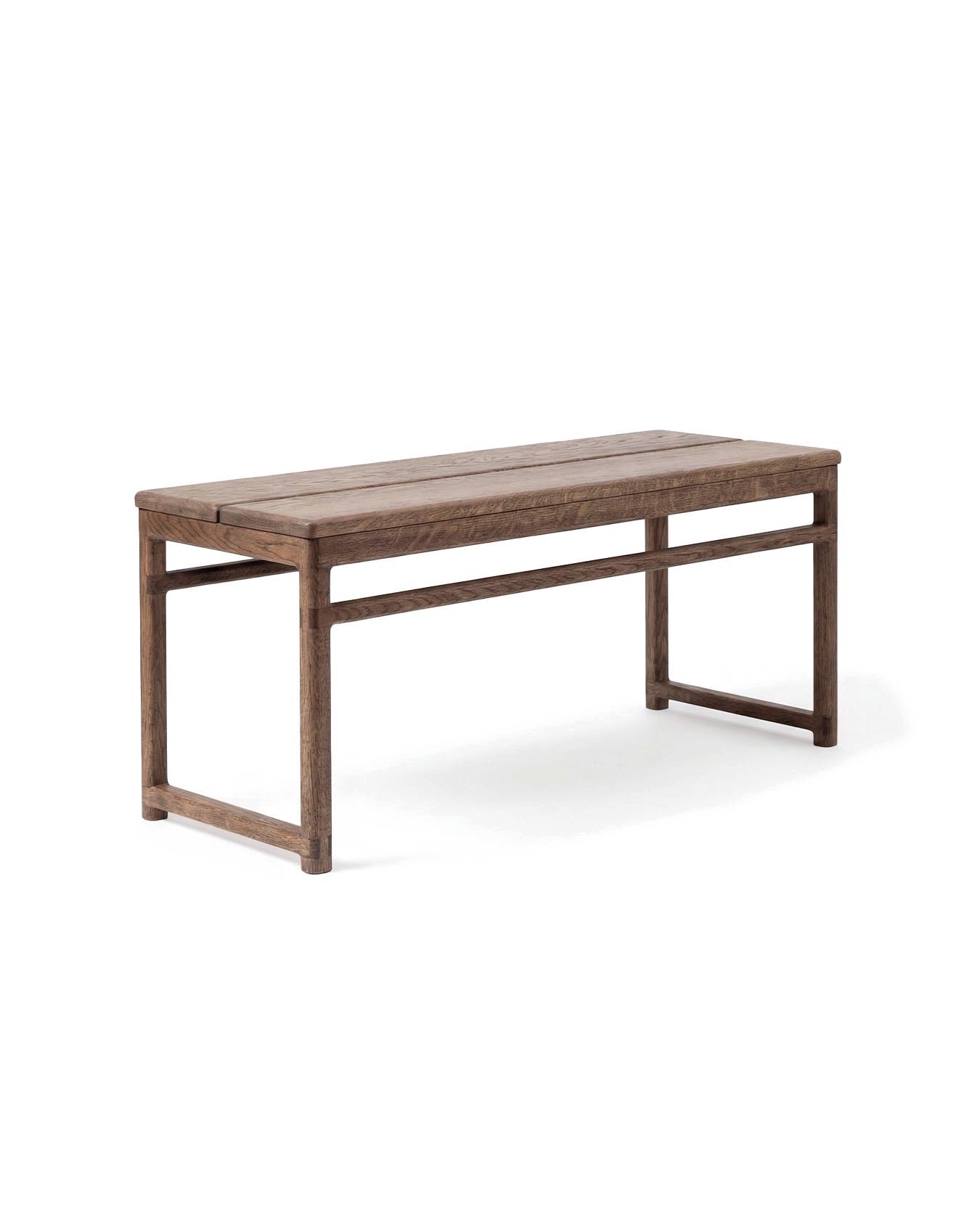 by Crea® Holzbank ALVA Dunkle Eiche