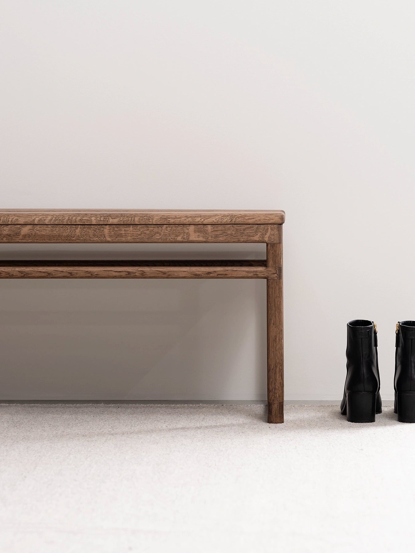 by Crea® Holzbank ALVA Dunkle Eiche