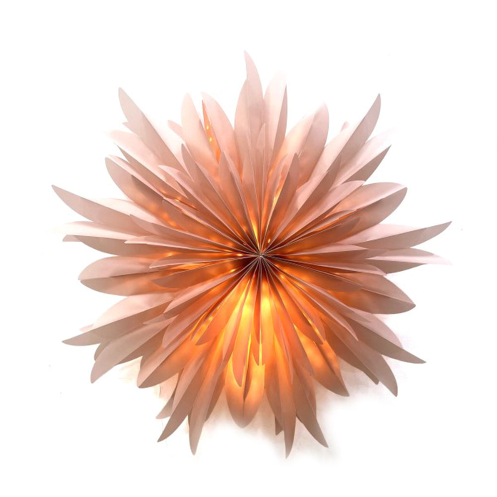Only Natural Papierstern ROSE M dusty pink | Ø 40cm