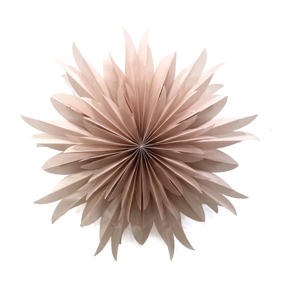 Only Natural Papierstern ROSE M dusty pink | Ø 40cm