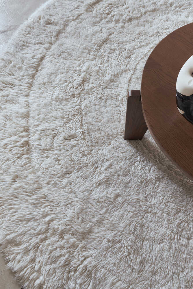 Lorena Canals Wollteppich Arctic Circle - Sheep White | 250x250cm