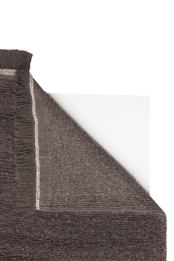 Lorena Canals Wollteppich Steppe - Sheep Brown | 230x80cm