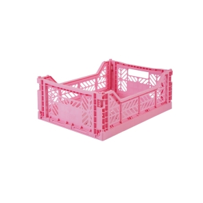 Faltbox Klappbox BABY PINK pink midi - 40x30x14cm Aykasa