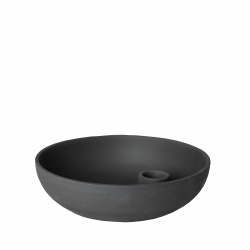 Storefactory Kerzenhalter LIDATORP L anthrazit | Ø 21x5 cm