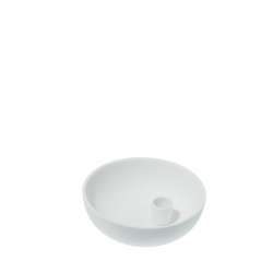Storefactory Kerzenhalter LIDATORP S weiß | Ø 15x5 cm