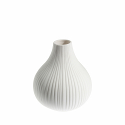Storefactory Vase EKENAS S weiss