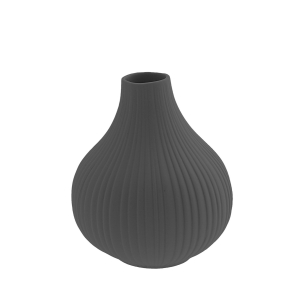 Storefactory Vase EKENAS S anthrazit | Ø 7x9 cm