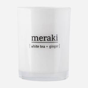 Meraki Duftkerze WHITE TEA & GINGER