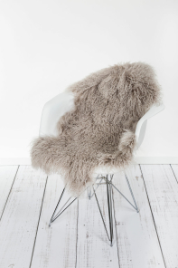 Fibre by Auskin Tibetlammfell BIRCH hellbeige 80cm