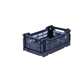 Aykasa Faltbox Klappbox NAVY dunkelblau midi