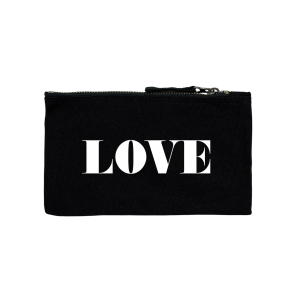 Beauty Bag Kosmetiktasche LOVE mini 20x11cm personalisierbar SirHenry´s