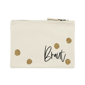 Beauty Bag Kosmetiktasche DOTS midi personalisierbar SirHenry´s