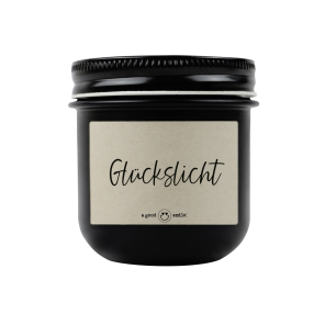 a good smile Kerze im Glas GLÜCKSLICHT | 7x8cm