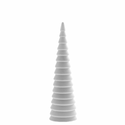Storefactory Tannenbaum GRANLIDEN weiß | 26x8cm