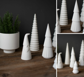 Storefactory Tannenbaum GRANSUND L weiß | 30x10cm