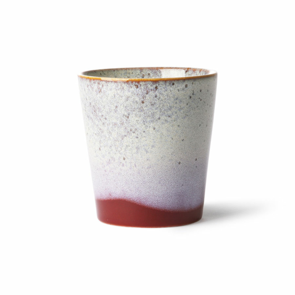 Becher FROST Coffee Mug Keramik 70´s bunt HK Living