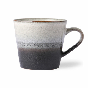 Becher ROCK Cappuccino Mug Keramik 70&acute;s bunt HK Living