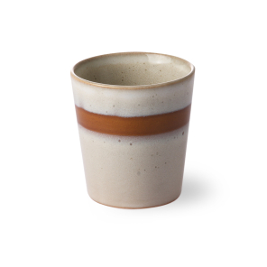 Becher SNOW Coffee Mug Keramik 70&acute;s bunt HK Living