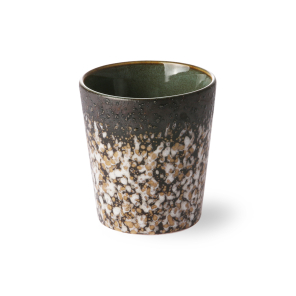 HKliving Becher MUD Coffee Mug 70´s bunt