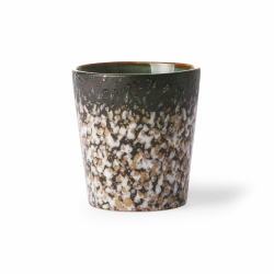 HKliving Becher MUD Coffee Mug 70´s bunt