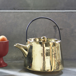 HKLiving Teekanne GOLD tea pot