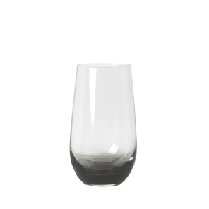 Trinkglas SMOKE klar grau &Oslash;8,5x14,9cm Broste...