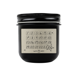 a good smile Kerze im Glas ADVENTSKALENDER | 7x8cm