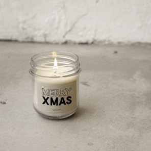 a good smile Kerze im Glas MERRY XMAS | 7x8cm