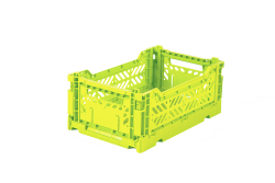 Aykasa Faltbox Klappbox ACID YELLOW neongelb mini