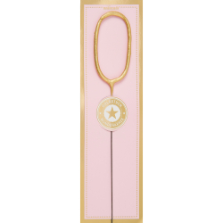 Wondercandle Wunderkerze Classic ZAHL 0 gold