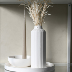 Storefactory Vase ADALA weiß matt