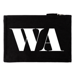 Clutch Beauty Bag LETTER maxi 28x19cm personalisierbar SirHenry´s