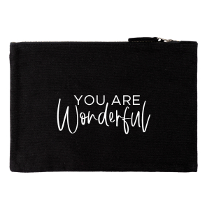 Clutch Beauty Bag WONDERFUL 28x19cm personalisierbar SirHenry´s