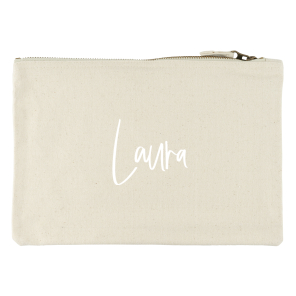 Clutch Beauty Bag NAME maxi 28x19cm personalisierbar...