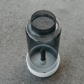 Storefactory Glaszylinder STORM grau | Ø 13x30cm