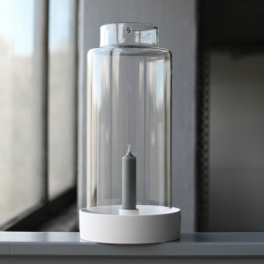 Storefactory Glaszylinder STORM klar | Ø 13x30 cm