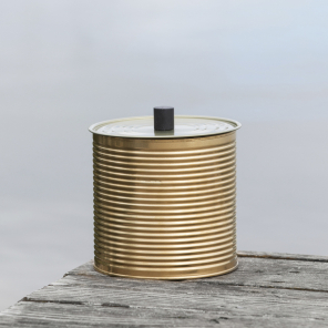 Living by Heart Outdoor Candle Kerze GOLD  | Ø...