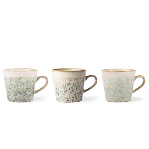 HKliving Becher HAIL Cappuccino Mug 70´s bunt