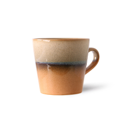 HKliving Becher TORNADO Americano Mug 70´s bunt