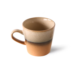 HKliving Becher TORNADO Americano Mug 70´s bunt