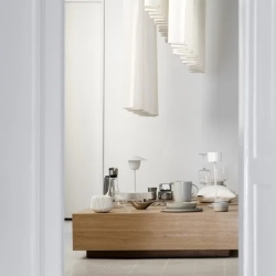 Blomus Laterne LITO XS weiß | Ø 14x10 cm