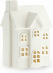 Storefactory Dekohaus BYN Nr 2 weiß | 10x9x14 cm